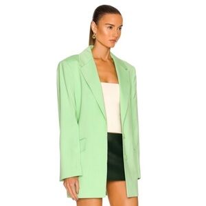 Gauge81 ratari oversized blazer pistachio green 13275